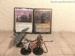 Ral Zarek and Tomik Vrona (and Tomik's Gargoyle)