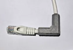Right Angle Ethernet Cable Holder