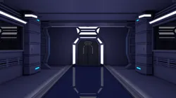 sci fi corridor