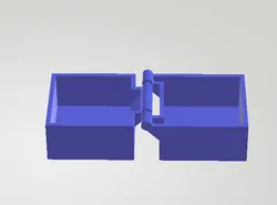 Small box print in place.