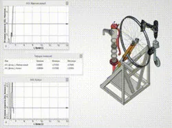 Version of the electric drive of the two-pendulum mechanism of the water pump drive