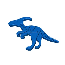 مجاني Other STL تنزيل - parasaurolophophus_petit.stl - texas fugitive