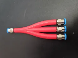 3- fach Y Abzweiger / Splitter, mit PFTE Einlage