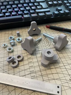 All-in-One – Triangle Knob / Star Knob for M6 & M8 bolt or nut