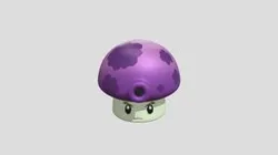 Big mushroom spore