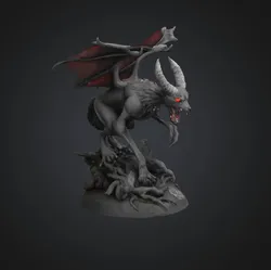 Characters & Creatures STL indir - chimera monster game rpg - Warjacob