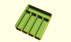 Customizable cutlery organizer