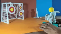 Delantero Feliz. "¡Imprime, Apunta, Anota!" - Modelo de impresión 3D gratuito