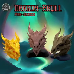 Drachen Schädel / Dragon Skull