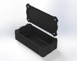 Gabinete 100x50x50mm sin soportes | Para insertos y tornillos M3