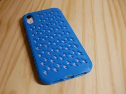 Lightning pattern phone case (compatible with Apple iPhone XR)