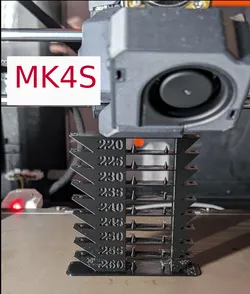 MK4S w/o MMU3: Improved All-In-One Temperature and Bridging Tower -- High to Low Temps PLA/PETG/ABS/TPU (Remix)