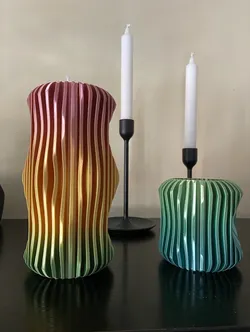 NEO Wavy Symmetry Vase & Pot