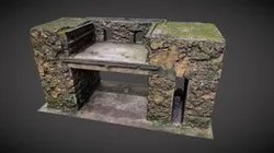 Old BBQ station photogrammetry
