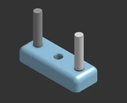 Simple 2-size bow making jig