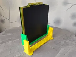 Soporte Paramétrico para Placas de Impresión (máx. 12 placas) - Modelo de impresión 3D gratuito