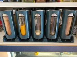 Spice Rack Pullout 4 IKEA spice jars