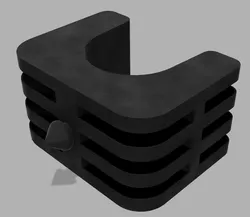 Suzuki fuel tank center cushion (Product number: 4454113200)