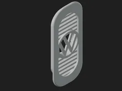 Tapa de ventilación del pilar de la puerta del VW T3 con logotipo VW - Modelo de impresión 3D gratuito