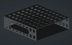 5.25" Disk Drive Desk Enclosure