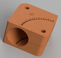 60.3mm pipe bend / elbow cutting jig