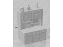 Alchemist Lab - Work Cabinet - Stone Skull Studios