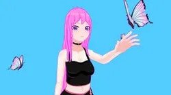 Anime Girl 3D