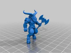 Beastman - Goat-Man - Warrior of Chaos