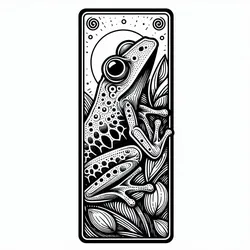 Bookmark - Frog