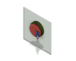 Bowden Tube 45 Degree Wall Pass-Through
