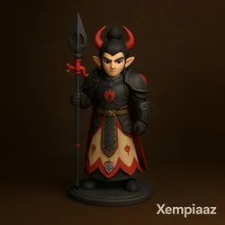 Characters & Creatures STL Download - Anime Dragon  phoenix chess set -  the noble oneby Xempiaaz