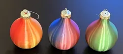 Christmas Ornament - Teardrop Sphere