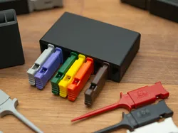 Customizable holder for micro hooks