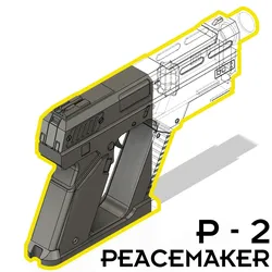 Helldivers  P2 Peacemaker (Prop Gun)