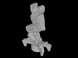Lego Compatible (13250.dat) Leg Mechanical, Darth Maul