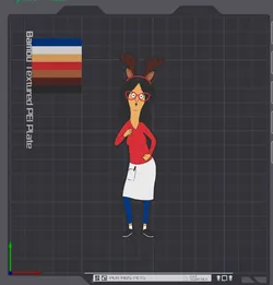 Linda Belcher Christmas Ornament