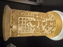 lithopane  christmas dwarfs workshop