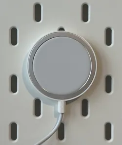 Minimalistic IKEA Skadis Apple MagSafe Charger Holder