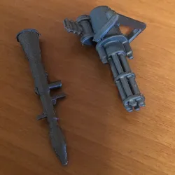 Other STL Descărcare - MINATURE PLAYMOBIL MODERN WEAPONS - Gominolozgz