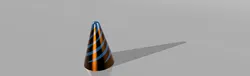 Pass through cone