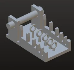 Soldering stand with tin holder for one-handed working