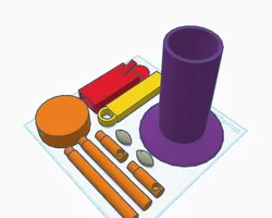A desktop fieldgoal game