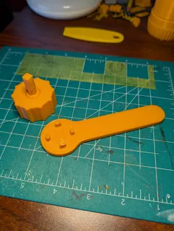 Cap wrench for Nozzle torque wrench