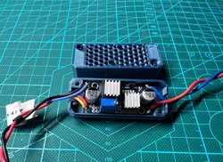 Case for LM2596 buck converter with heat sink