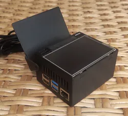 Case for Raspberry PI 4 with 4" touchscreen display