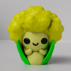 Characters & Creatures STL indir - Cauliflower - SillyWiz