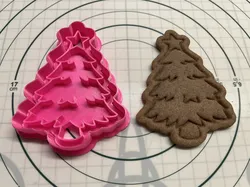 Christmas tree cookie cutter