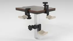 Clamping Headphone Rest