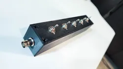 Coaxial Attenuator Box , coax BNC Ham radio DPDT DTDP switch oscilloscope fox hunting RDF spectrum attenuators analyzer
