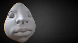 Egg Face 3Dprint